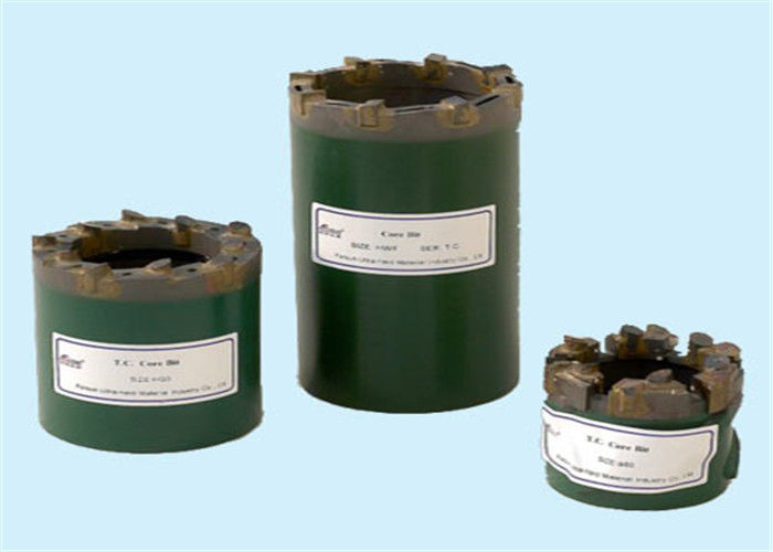 Anti Wear Core Hole Drill Bits , NQ2 NQ3 HQ2 HQ3 Rock Core Drill Bits