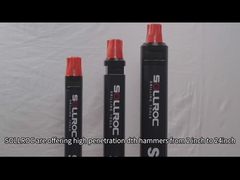 Black Color Down The Hole Hammer DHD For Mining And Construction