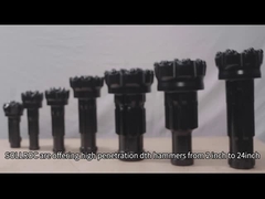 Special Steel DTH Bit With Flushing Hole For Geological Exploration