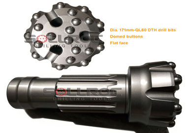 6&quot; Down The Hole QL60 DTH Drill Bits For Rock Blasting Drilling