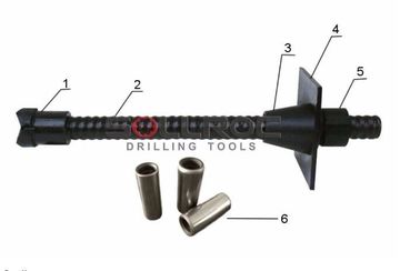 R32N R32L Dth Tools Self Drilling Grouting Anchor Bolt Set For Tunnel Drilling