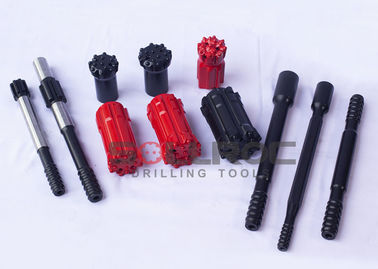 Long Life T45 Top Hammer Drilling Tools Extension Rods Shank Button Bits