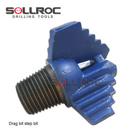 Durable Performance Drag Drill Rock Bit with Threaded Connection Forging Processing