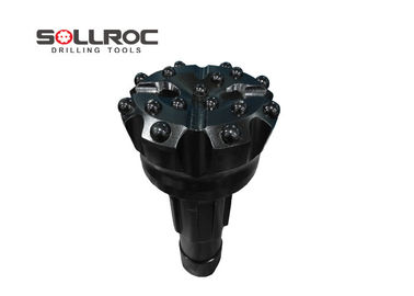 QL50 DTH Drill Bits Flat Face Spherical Button For Hard Rock , Good Penetration Rates