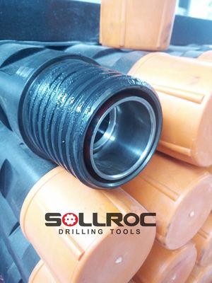 Black Coated 4 4.5 Inches Reverse Circulation Drilling Pipes Excellent Abrasion Resistance