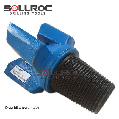 165mm Chevron Bit API 3 1/2'' REG Thread Type Long-lasting Drilling