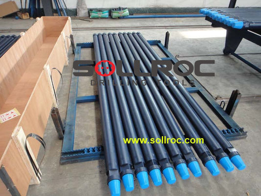 89mm DTH Drill Rod With API Reg Thread 2-3/8&quot; For Blast Rock Drilling