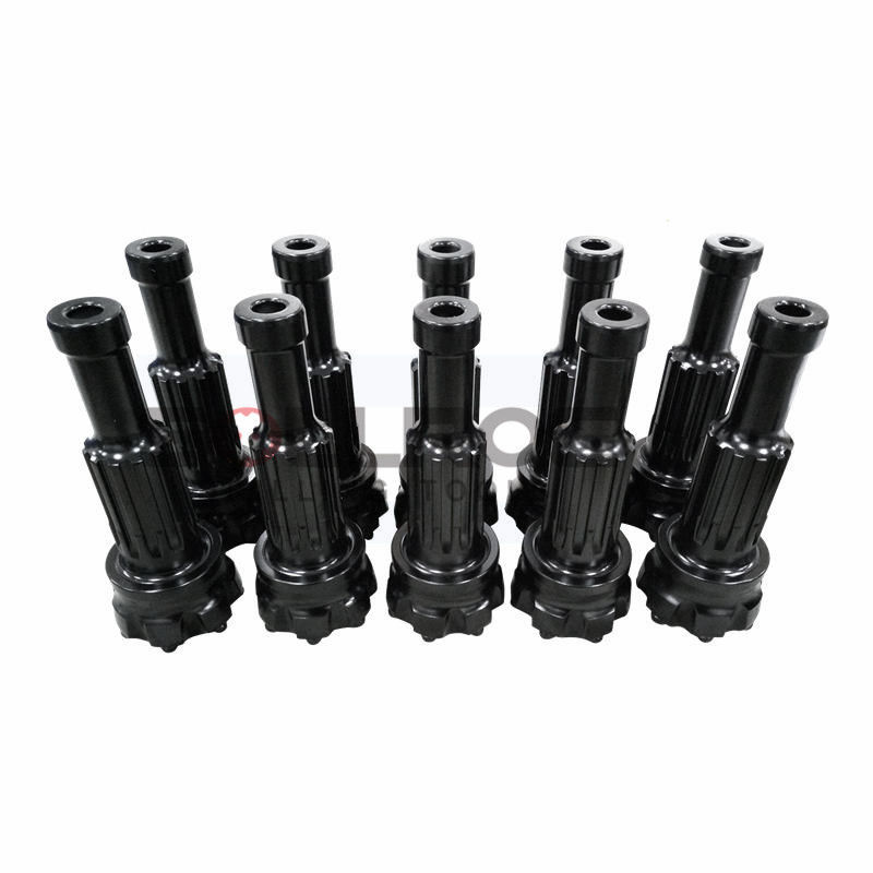 M40 12 Spline DTH Drill Bit High Air Pressure Blue Color Flat Face For