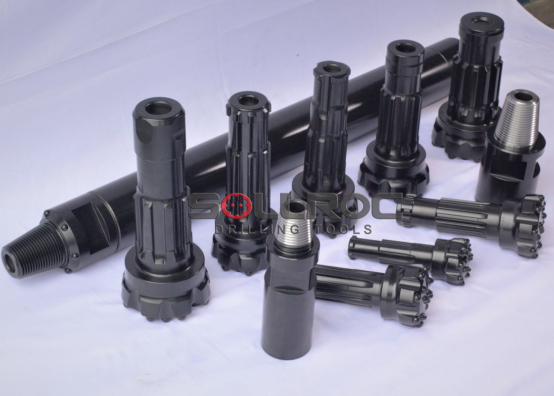 High Working Air Pressure DTH Alloy Steel Drilling Hammer 2 Inch 18 Inch