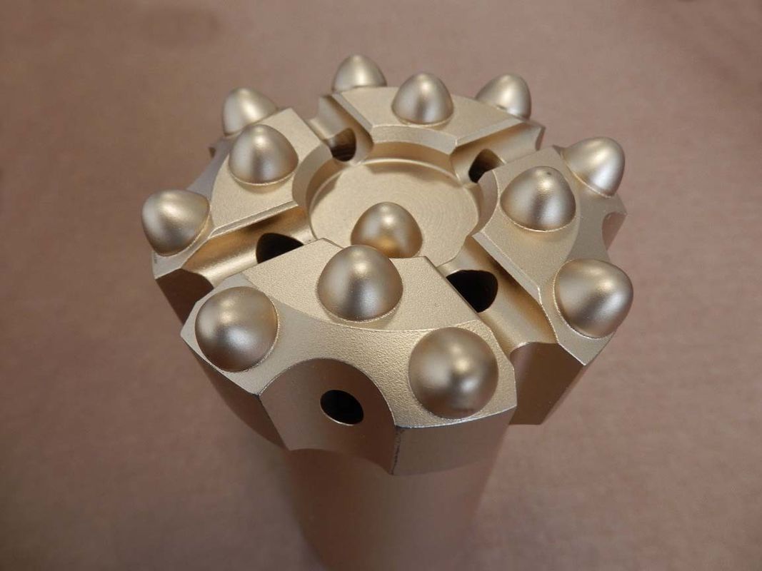 Diameter 102mm Rock Bits Top Hammer Drilling Tools T Series Retrac And