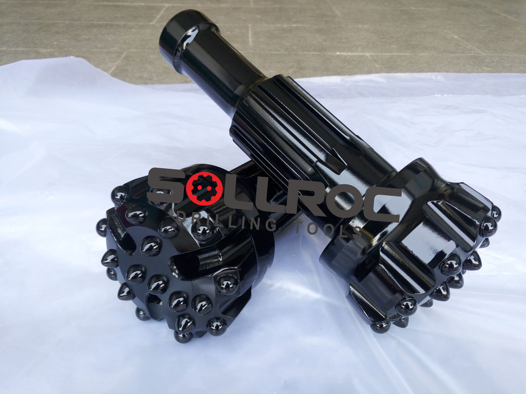 152mm Black Alloy Steel M60 DTH Drill Bits For Quarrying