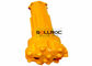 DTH Hammer Bits Cop54 DTH Bit Rock Drill Bits For Blasting Drilling , yellow