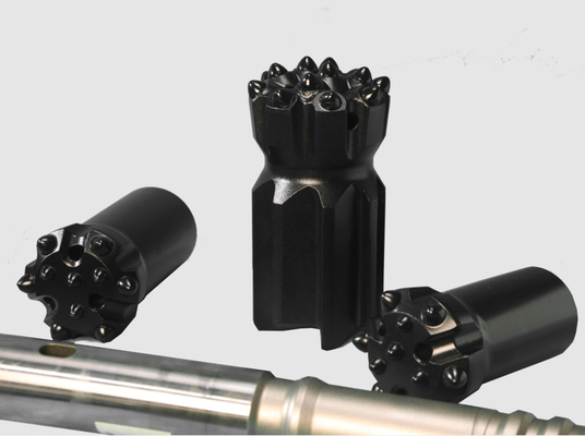 R32 Thread Button Drill Bits with Flushing Holes for Tophammer Drilling