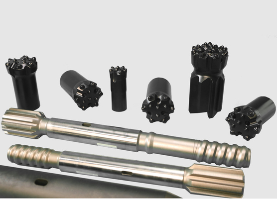 Full Size Top Hammer Button Bits Carburizing Treatment for Drilling