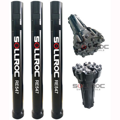 Deep Hole Exploration PR40 Reverse Circulation Hammer with High Air Pressure Drilling