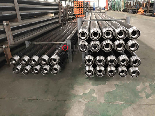 Heavy Duty 8mm Wall Dual Wall RC Drill Pipe 102mm-114.3mm For Harsh Drilling
