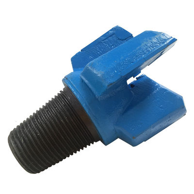 4 Wings Chevron Drill Bit for Middle Rock Drilling Gold Or Customized and API 2 3/8'' REG Thread Type