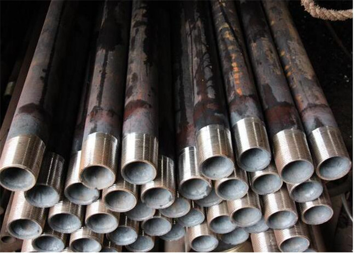 Aw Bw Nw Hw Wireline Drill Rods , Core Drill Pipe For Mining Exploration Drilling