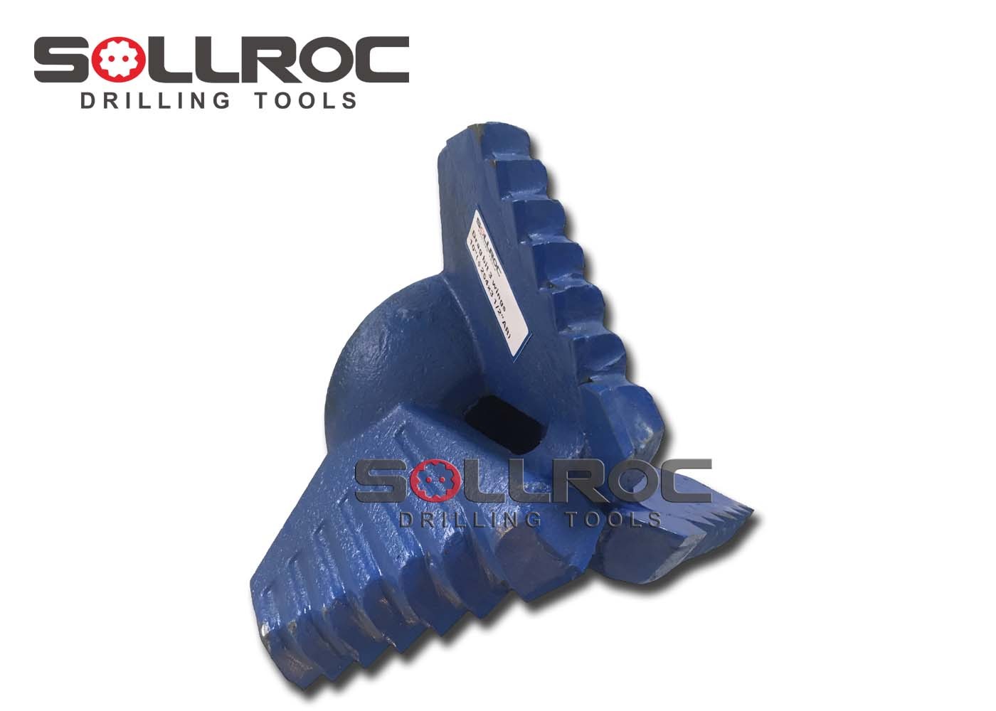 Water Well Drilling Step Drag Drill Bits 3 Wings 4 Wings API REG Thread