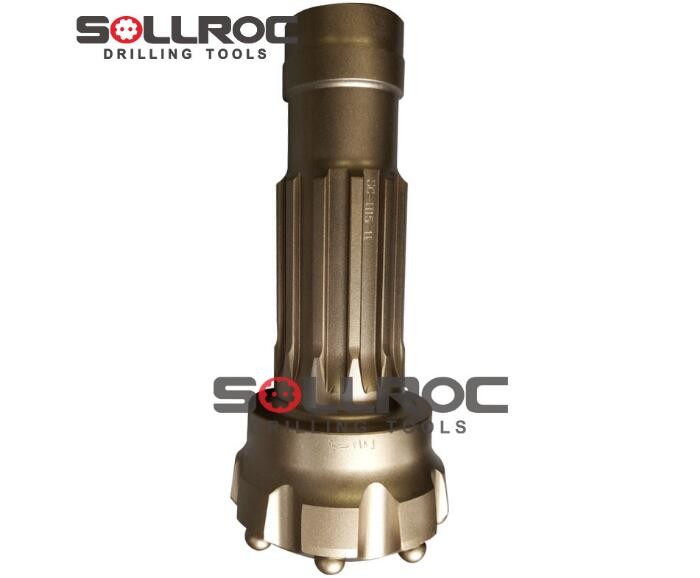 QL60 DTH High Wear Resistance Hammer Drill Bits For Water Well Drilling