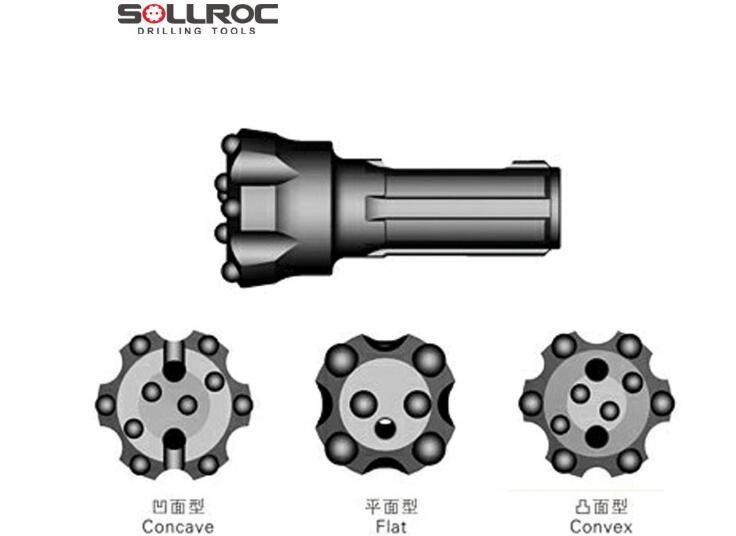 CIR Series DTH Drill Bits Alloy Steel Material Drilling Tool Strong Ability