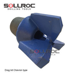 Black Alloy Steel Chevron Bit Forged for Consistent Performance and Durability